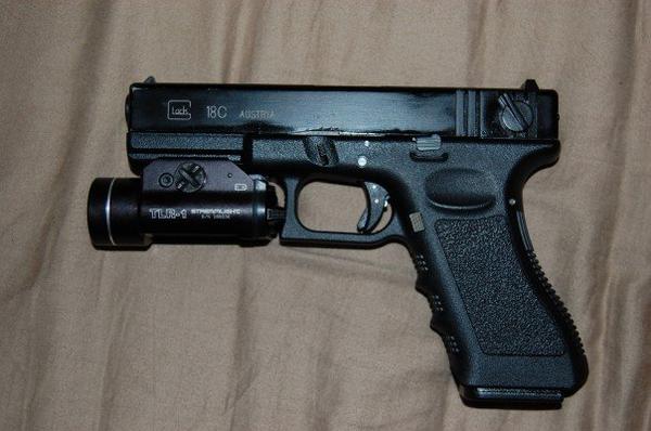 KSC Glock 18C w/ Streamlight TLR-1