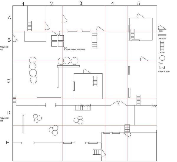 CQBPB floormap first floor Grids