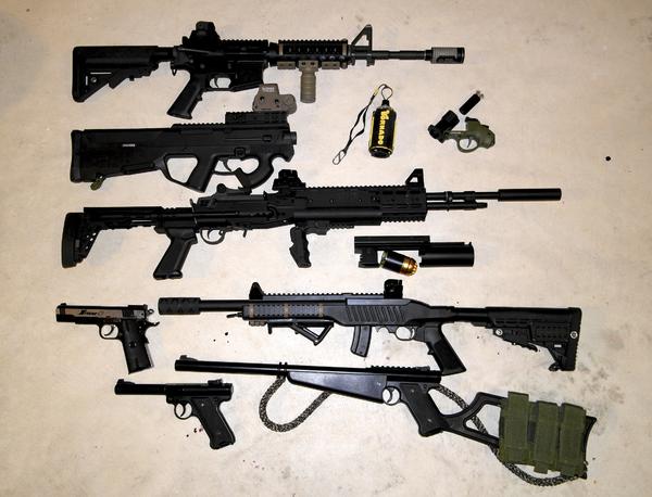 main weapons